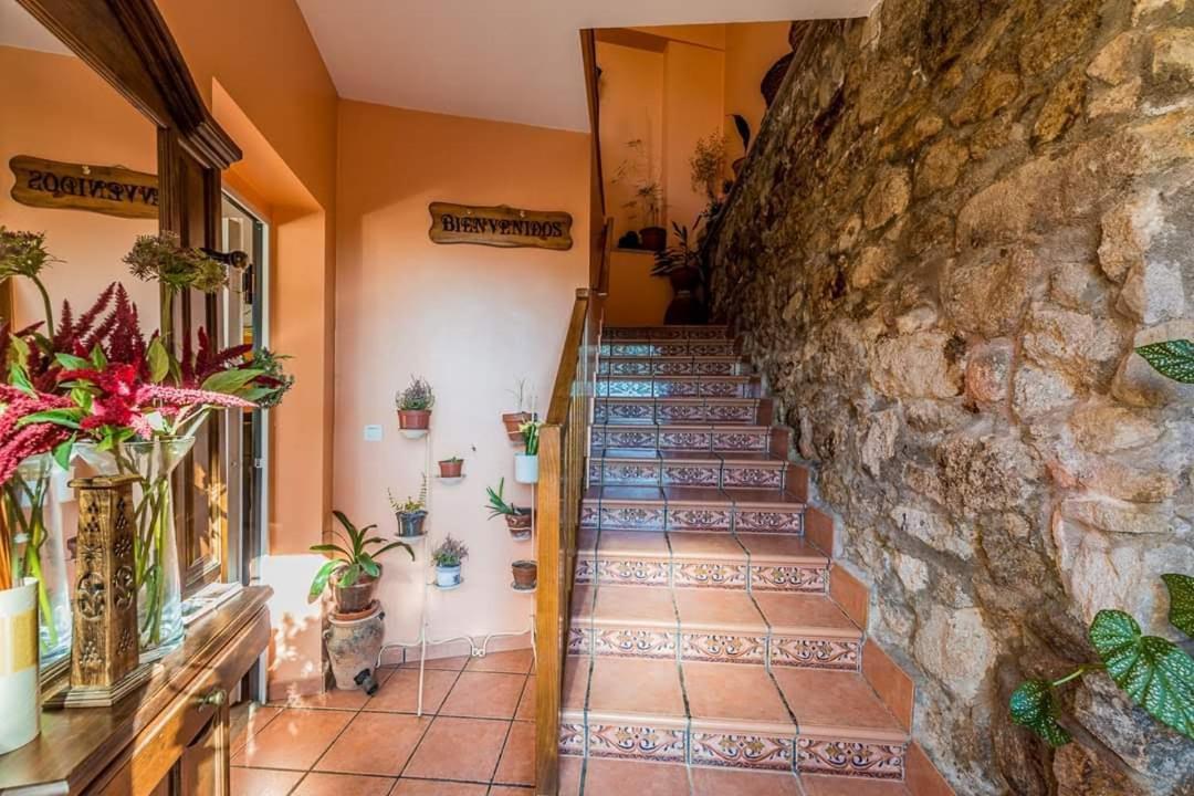 Apartamentos & Casa Rural Boada Con Jardin Interior Y Barbacoa Villamiel ภายนอก รูปภาพ