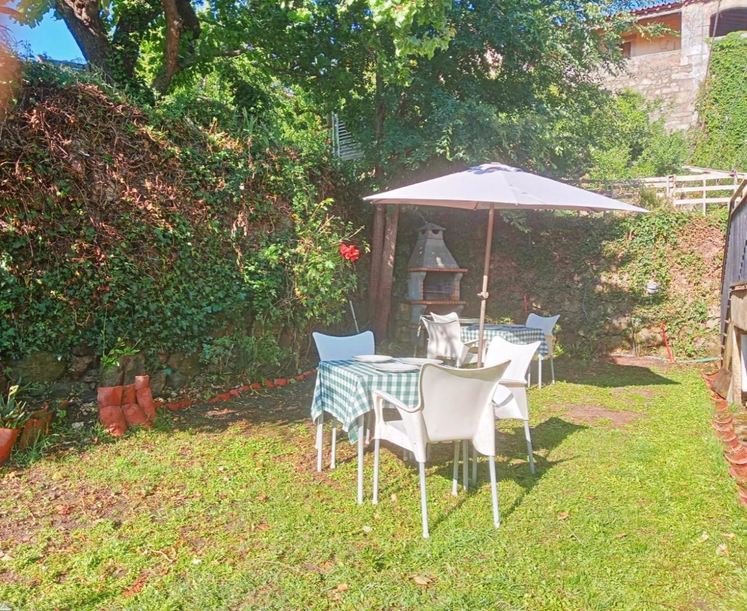 Apartamentos & Casa Rural Boada Con Jardin Interior Y Barbacoa Villamiel ภายนอก รูปภาพ
